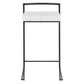 Fuji Stacker 26" Fixed-Height Counter Stool - Set of 3 By LumiSource - B26-FUJIV BKBK3 | Counter Stools | Modishstore - 19