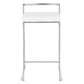 Fuji Stacker 26" Fixed-Height Counter Stool - Set of 3 By LumiSource - B26-FUJIV SSBK3 | Counter Stools | Modishstore - 29
