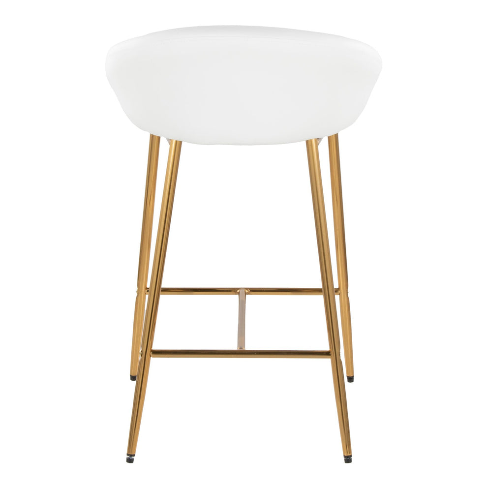 Matisse 26" Fixed-Height Counter Stool - Set of 2 By LumiSource - B26-MATSEPU AUW2 | Counter Stools | Modishstore - 8