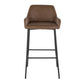 Daniella 30" Fixed-Height Barstool - Set of 2 By LumiSource - B30-DNLAPU2 AUE2 | Bar Stools | Modishstore - 14