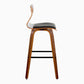 Folia 30" Fixed-Height Barstool - Set of 2 By LumiSource - B30-FOLIAPU-GRTZX2 NANACR2 | Bar Stools | Modishstore - 18