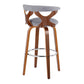 Gardenia 30" Fixed-Height Barstool - Set of 2 By LumiSource - B30-GARDFB-GRTZR2 WLWLCHAR2 | Bar Stools | Modishstore - 18