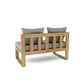 Straight Modular Deep Seating By Anderson Teak | Outdoor Sofas, Loveseats & Sectionals | Modishstore - 2