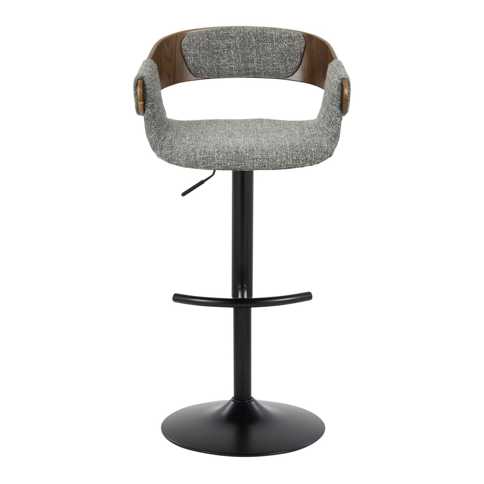 Elisa Adjustable Barstool - Set of 2 By LumiSource - BS-ELISAFB-RT2 BKWLCR2 | Bar Stools | Modishstore - 19