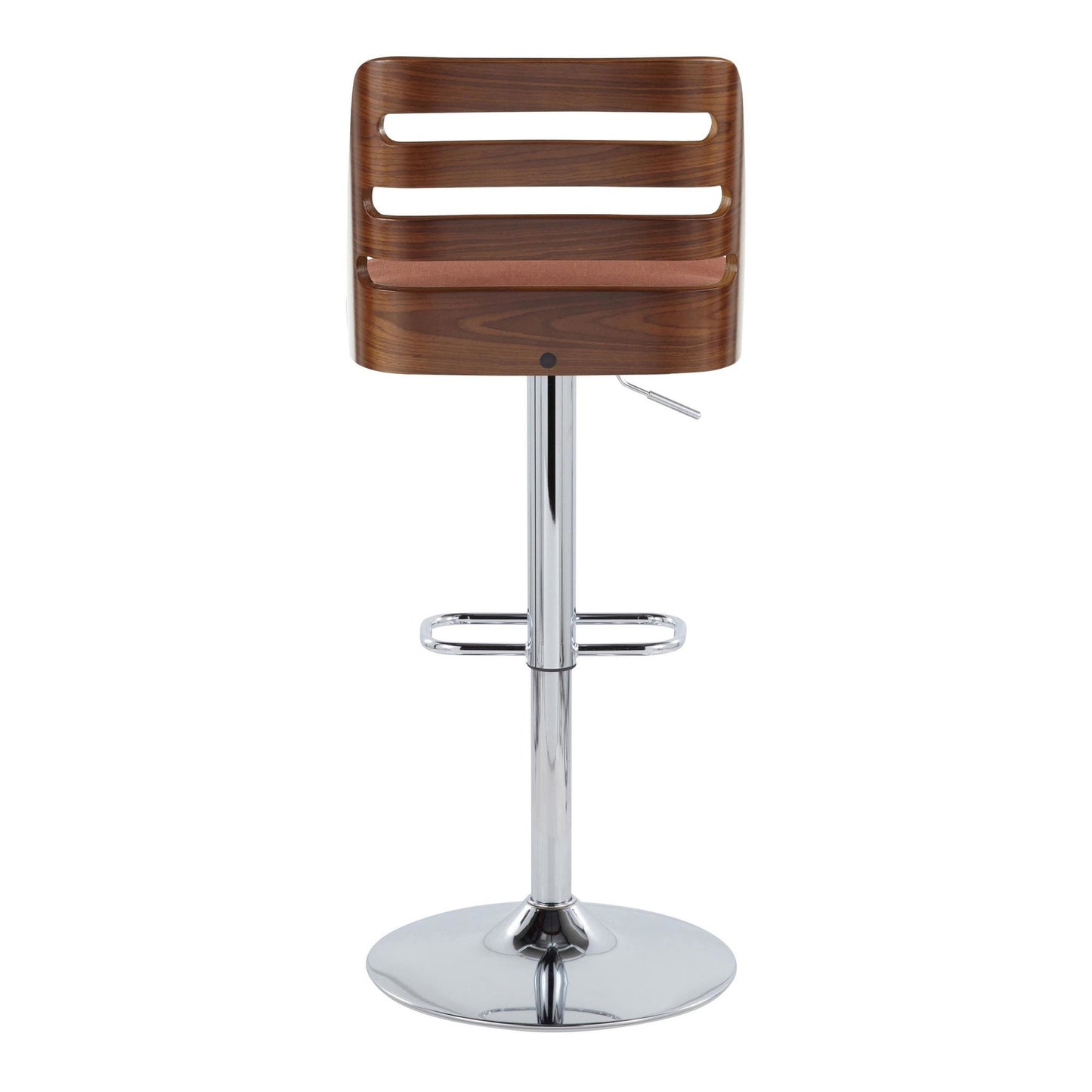 Trevi Adjustable Barstool - Set of 2 By LumiSource - BS-TREVI-RR2 WLO2 | Bar Stools | Modishstore - 10
