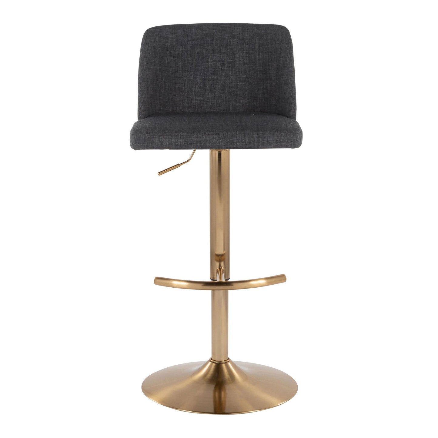 Toriano Adjustable Barstool - Set of 2 By LumiSource - BS-TRNOFB-RT2 AUBU2 | Bar Stools | Modishstore - 13