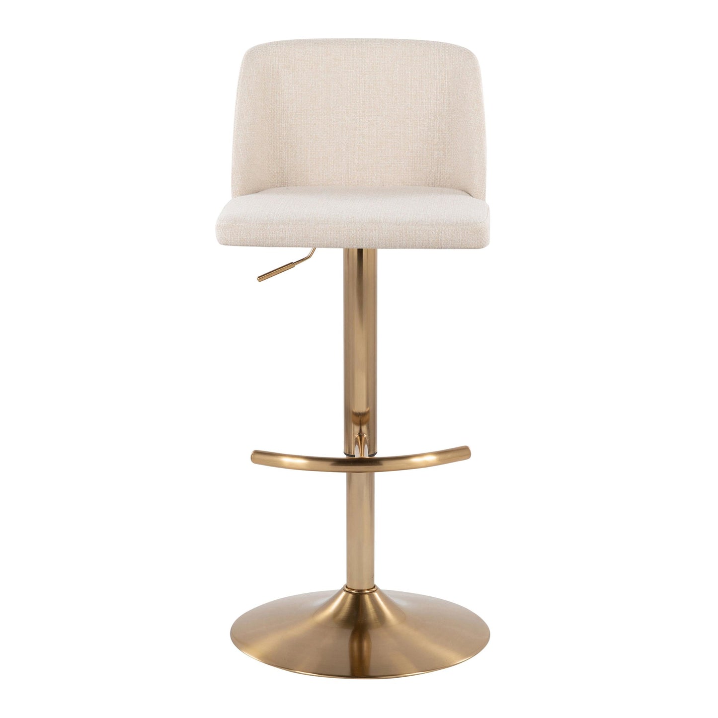 Toriano Adjustable Barstool - Set of 2 By LumiSource - BS-TRNOFB-RT2 AUBU2 | Bar Stools | Modishstore - 27