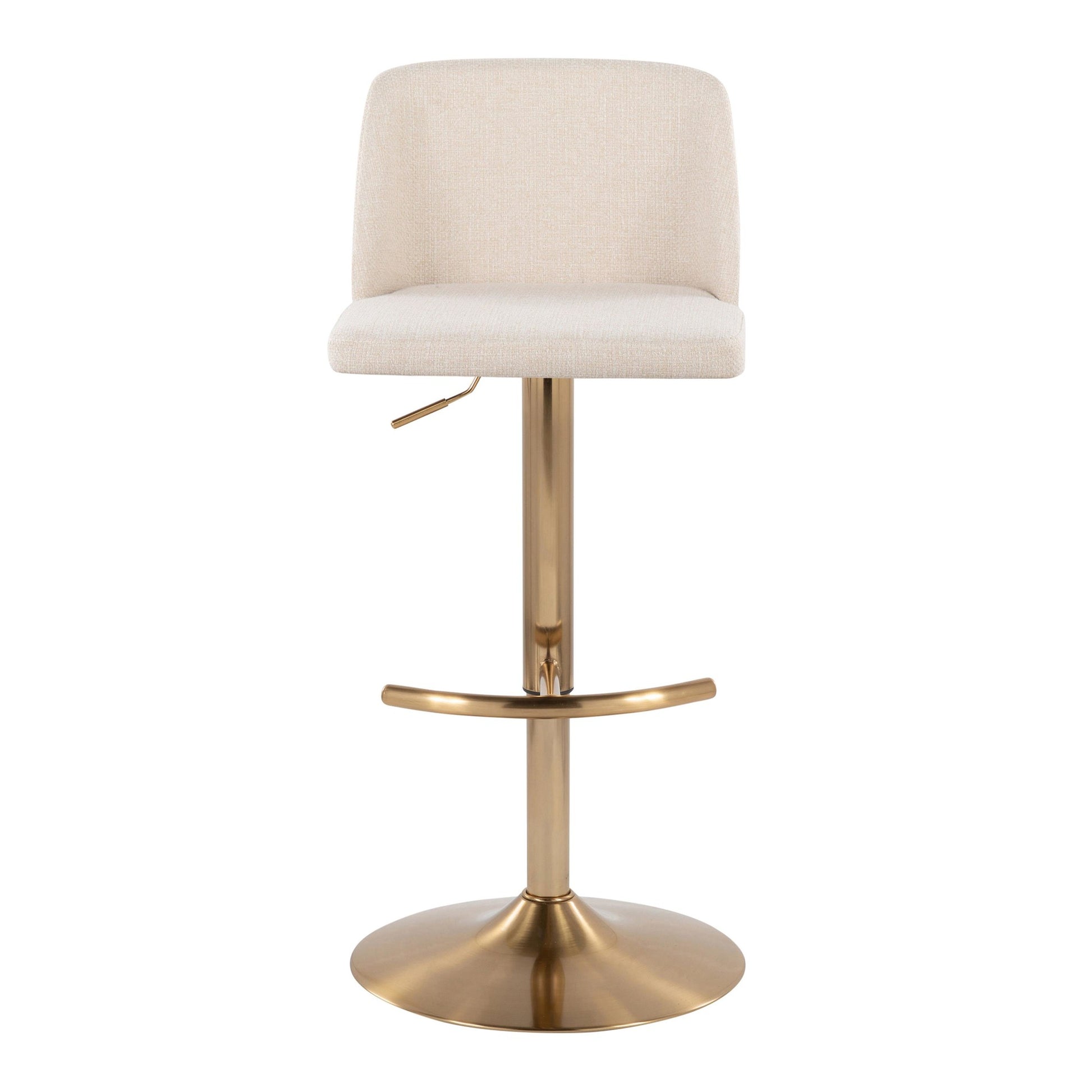 Toriano Adjustable Barstool - Set of 2 By LumiSource - BS-TRNOFB-RT2 AUBU2 | Bar Stools | Modishstore - 27