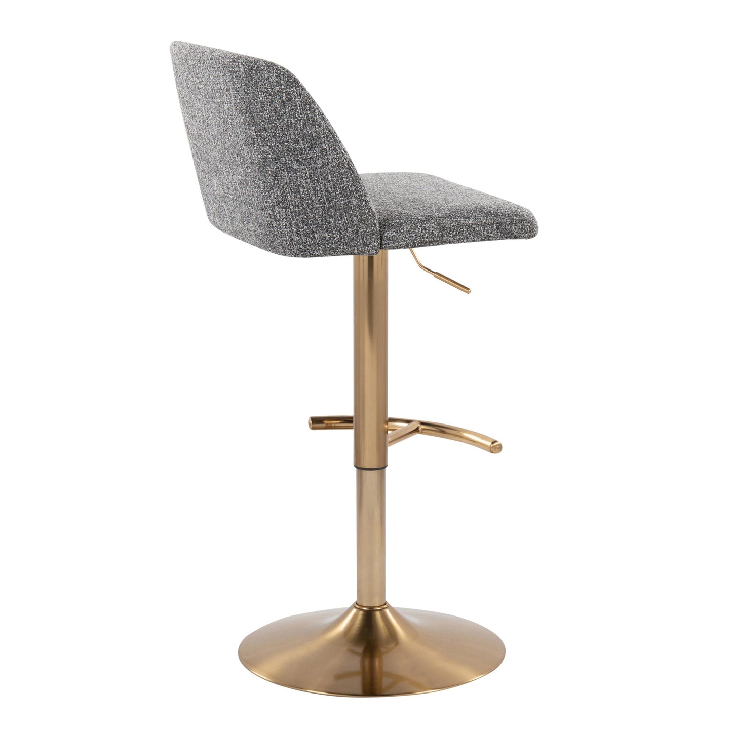 Toriano Adjustable Barstool - Set of 2 By LumiSource - BS-TRNOFB-RT2 AUBU2 | Bar Stools | Modishstore - 33