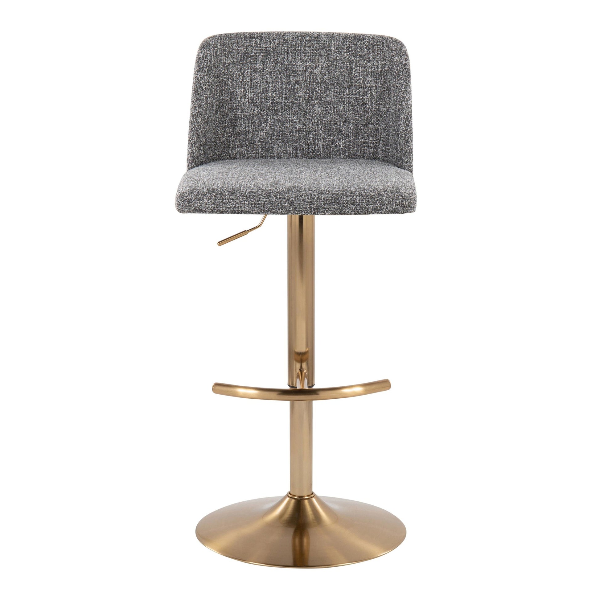 Toriano Adjustable Barstool - Set of 2 By LumiSource - BS-TRNOFB-RT2 AUBU2 | Bar Stools | Modishstore - 34