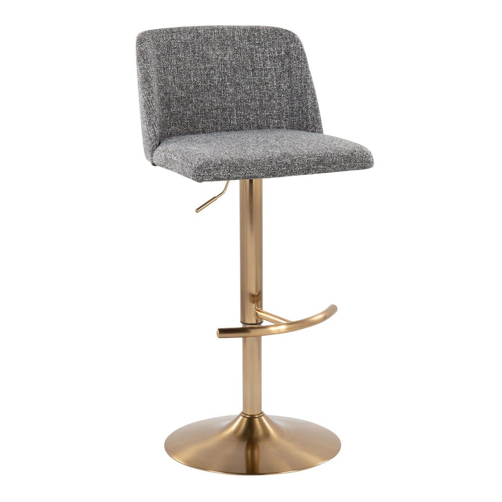 Toriano Adjustable Barstool - Set of 2 By LumiSource - BS-TRNOFB-RT2 AUBU2 | Bar Stools | Modishstore - 31