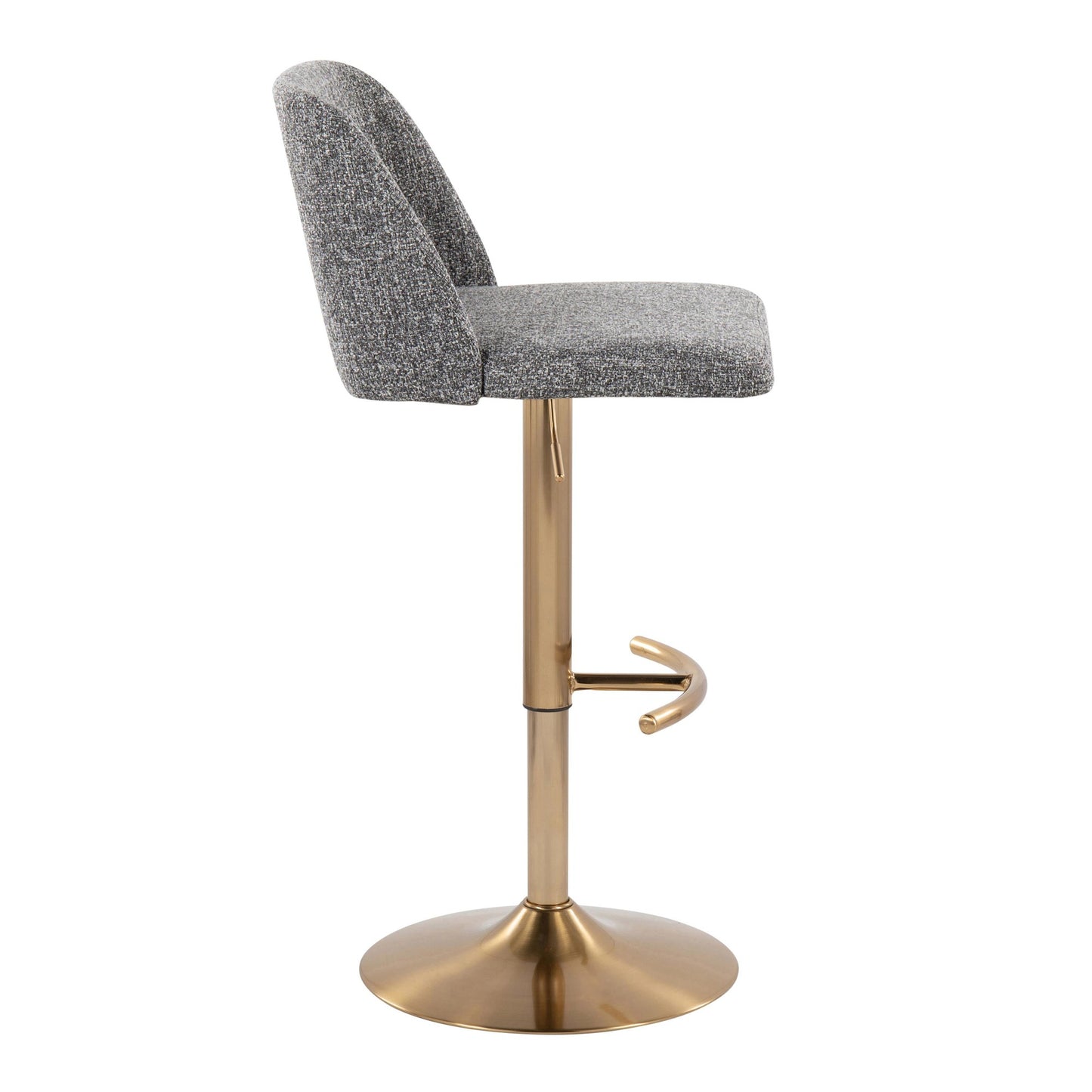 Toriano Adjustable Barstool - Set of 2 By LumiSource - BS-TRNOFB-RT2 AUBU2 | Bar Stools | Modishstore - 32