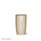 Fiberglass: Barrel 25.5"H Planter, Beige By Gold Leaf | Planters, Troughs & Cachepots | Modishstore - 3