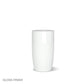 Fiberglass: Barrel 25.5"H Planter, White By Gold Leaf | Planters, Troughs & Cachepots | Modishstore - 3