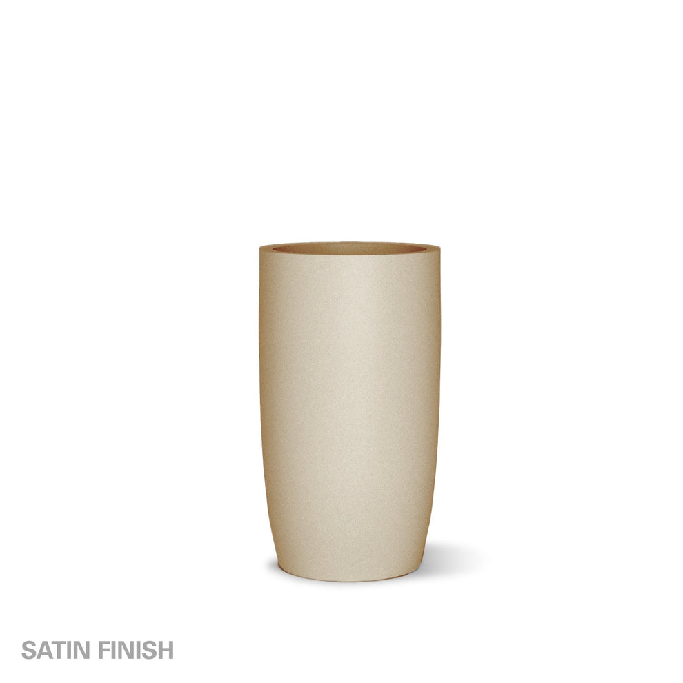 Fiberglass: Barrel 25.5"H Planter, Beige By Gold Leaf | Planters, Troughs & Cachepots | Modishstore - 2