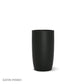 Fiberglass: Barrel 25.5"H Planter, Black By Gold Leaf | Planters, Troughs & Cachepots | Modishstore - 2