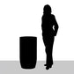 Fiberglass: Barrel 32.6"H Planter, Black By Gold Leaf | Planters, Troughs & Cachepots | Modishstore - 4