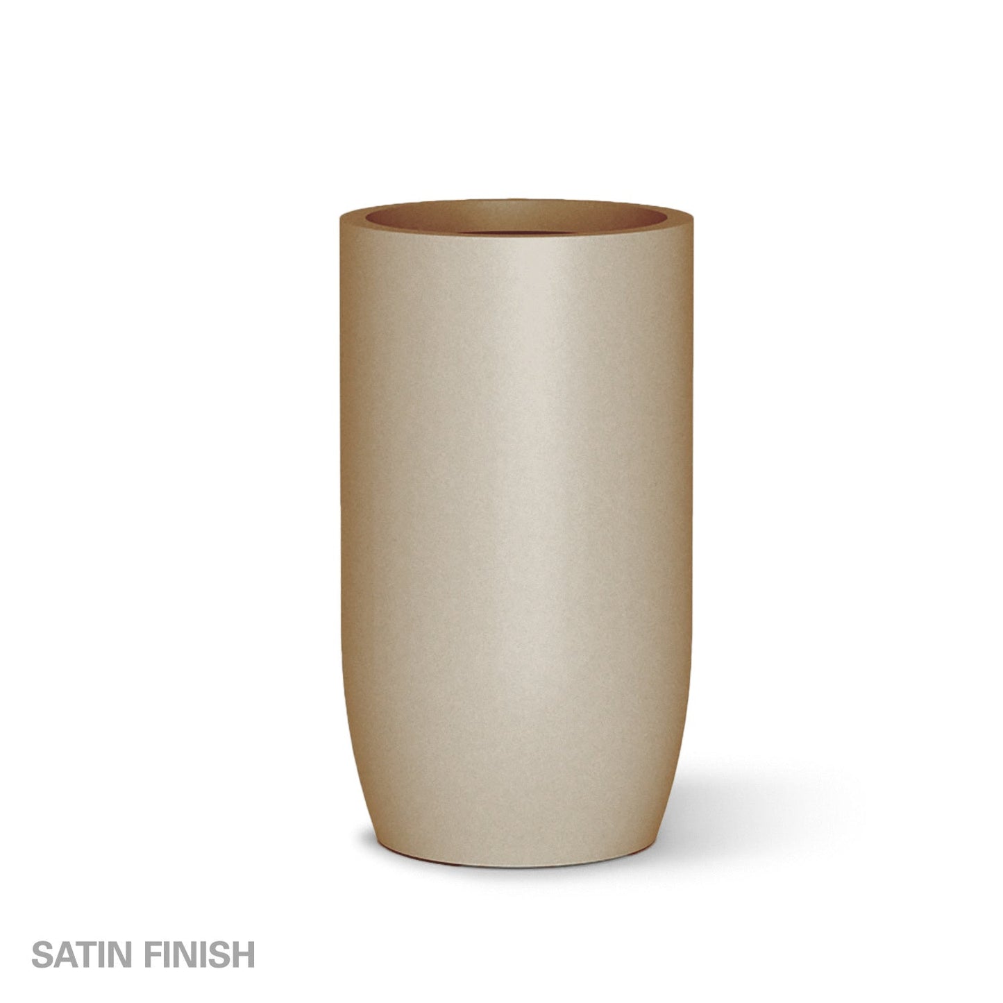 Fiberglass: Barrel 32.6"H Planter, Beige By Gold Leaf | Planters, Troughs & Cachepots | Modishstore - 2