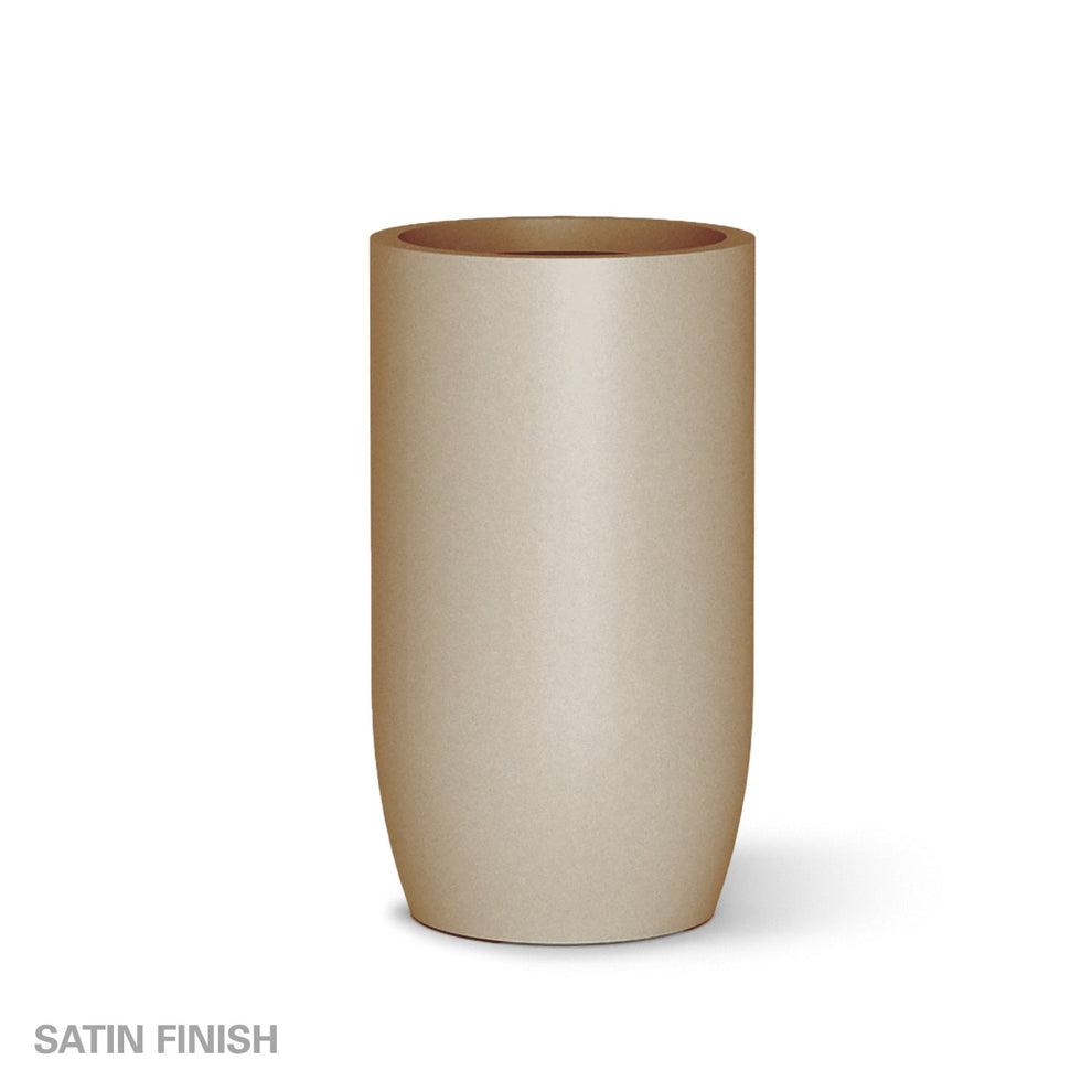 Fiberglass: Barrel 32.6"H Planter, Beige By Gold Leaf | Planters, Troughs & Cachepots | Modishstore - 2
