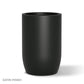 Fiberglass: Barrel 36.5"H Planter, Black By Gold Leaf | Planters, Troughs & Cachepots | Modishstore - 2