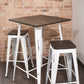 Oregon Barstool - Set of 2 By LumiSource - BS-TW-OR DK+AN2 | Bar Stools | Modishstore - 11