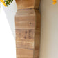 Recycled Wood Table Top/Wall Vase -Natural (Min 2) By Kalalou