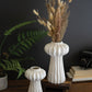 Organic White Ceramic Vases - Jelly Fish Set Of 2 By Kalalou | Vases | Modishstore - 2