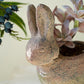 Rustic Terracotta Rabbit Planter By Kalalou