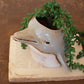Ceramic Dolphin Planter (Min 2) By Kalalou | Planters, Troughs & Cachepots | Modishstore - 2