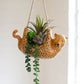 Ceramic Cheetah Hanging Planter (Min 2) By Kalalou | Planters, Troughs & Cachepots | Modishstore