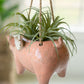 Ceramic Hanging Flying Pig Planter (Min 2) By Kalalou | Ornaments | Modishstore - 3