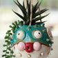 Ceramic Hanging Blowfish Planter By Kalalou | Planters, Troughs & Cachepots | Modishstore - 2