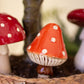 Ceramic Mushroom Plant Sticks Set Of 3 By Kalalou | Ornaments | Modishstore - 3