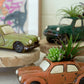 Ceramic Cars Planters Set Of 3 By Kalalou | Planters, Troughs & Cachepots | Modishstore - 3