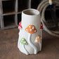 Ceramic Mushroom Vase By Kalalou | Vases | Modishstore - 5