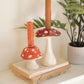 Ceramic Mushroom Taper Holders (Min 2) Set Of 2 By Kalalou | Candle Holders | Modishstore - 5