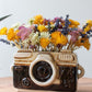 Ceramic Camera Planter By Kalalou