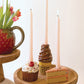 Set Of Three Dessert Ceramic Taper Holders By Kalalou