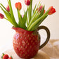 Ceramic Strawberry Pitcher (Min 2) By Kalalou