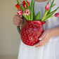Ceramic Strawberry Pitcher (Min 2) By Kalalou