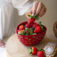 Ceramic Strawberry Bowl (Min 2) By Kalalou