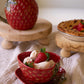Ceramic Strawberry Platter (Min 2) By Kalalou