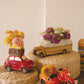 Red Ceramic Car With Luggage Planter (Min 2) By Kalalou