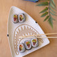 Ceramic Shark Platter (Min 2) By Kalalou