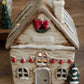 Set Of Four Ceramic Christmas Village By Kalalou