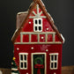 Set Of Four Ceramic Christmas Village By Kalalou