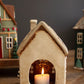 Set Of Four Ceramic Christmas Village By Kalalou