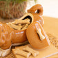 Ceramic Basset Hound Canister By Kalalou