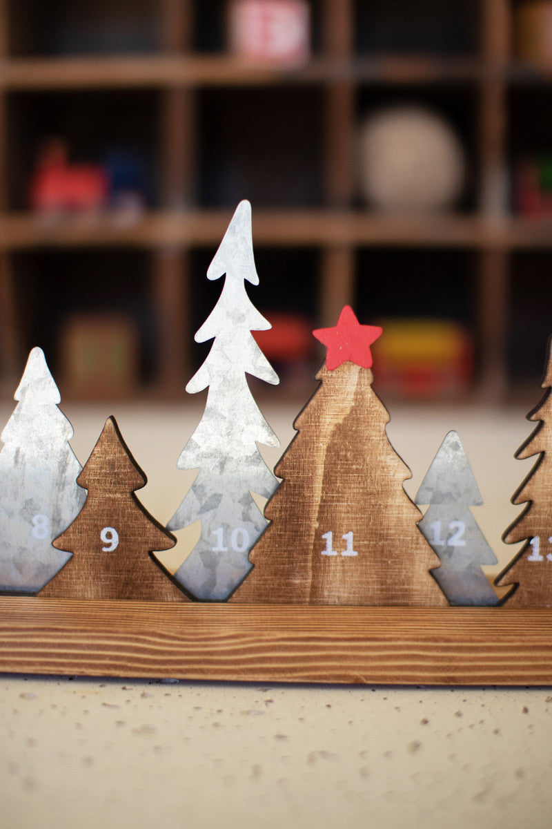 Twenty Five Christmas Tree Advent Calendar (Min 2) By Kalalou | Christmas Trees | Modishstore - 2