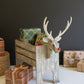 Recycled Wooden Reindeer Crate By Kalalou | Decorative Boxes | Modishstore